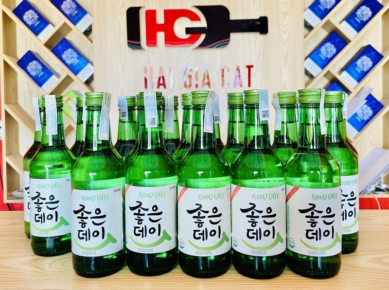 Rượu Soju Good Day tại Hải Gia Cát