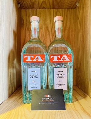 Rượu vodka TA Việt Nam