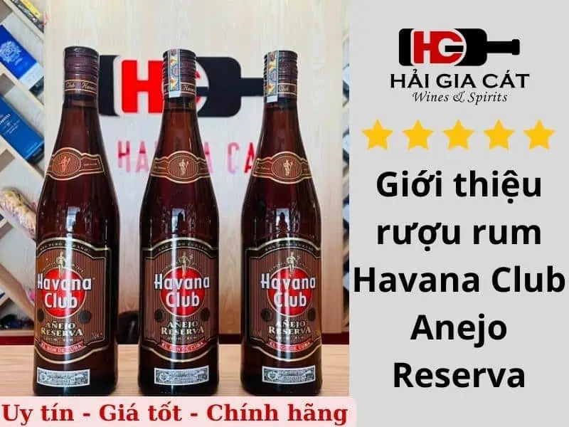 Giới thiệu rượu Havana Reserve tại Hải Gia Cát