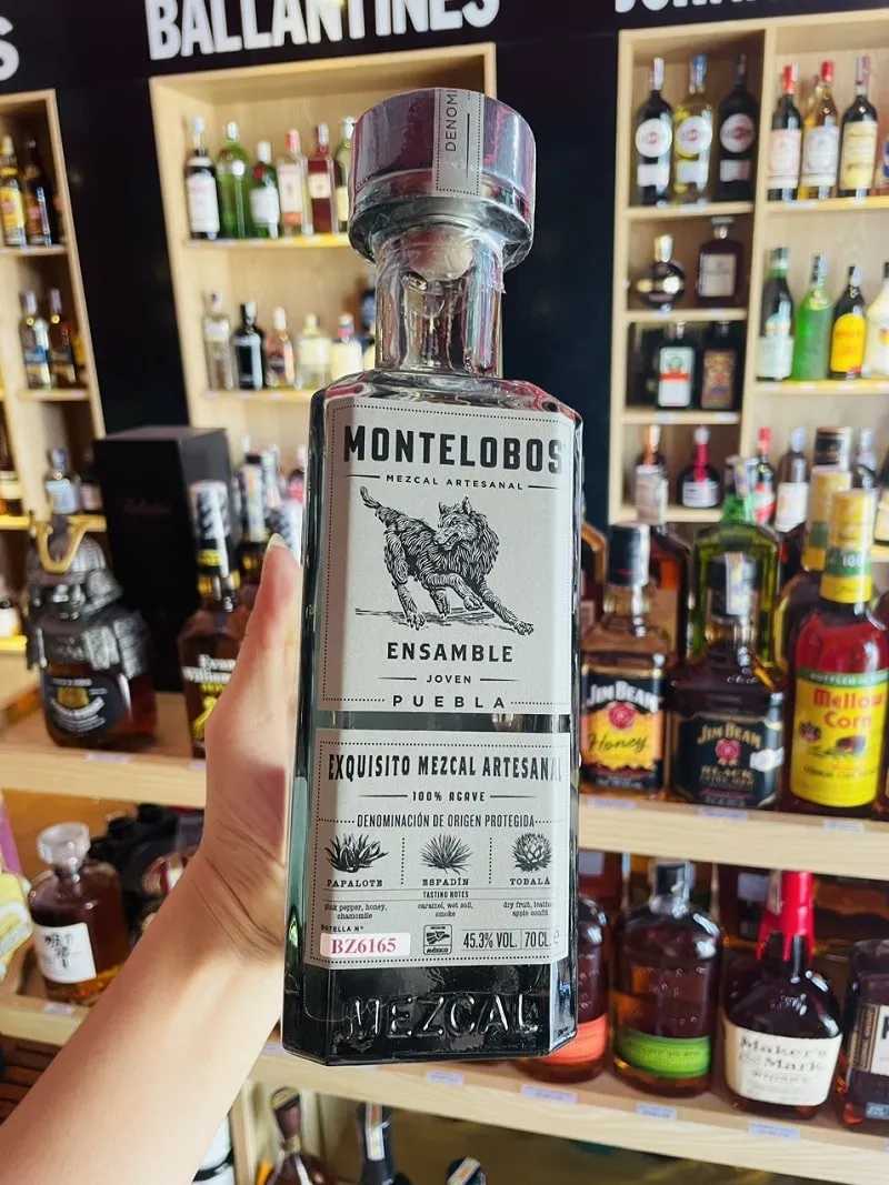 Mua rượu Montelobos Ensemble Joven Mezcal ở Đà Nẵng tại Hải Gia Cát