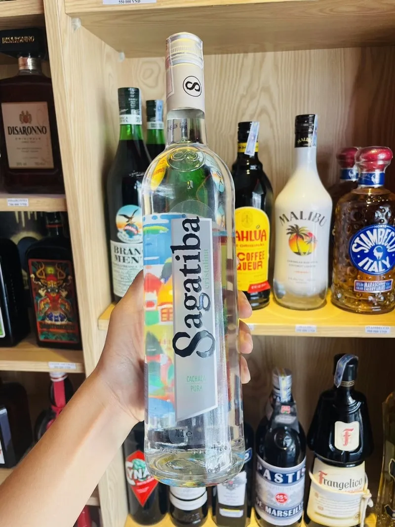 Mua rượu Sagatiba Cristalina Cachaça ở Đà Nẵng tại Hải Gia Cát