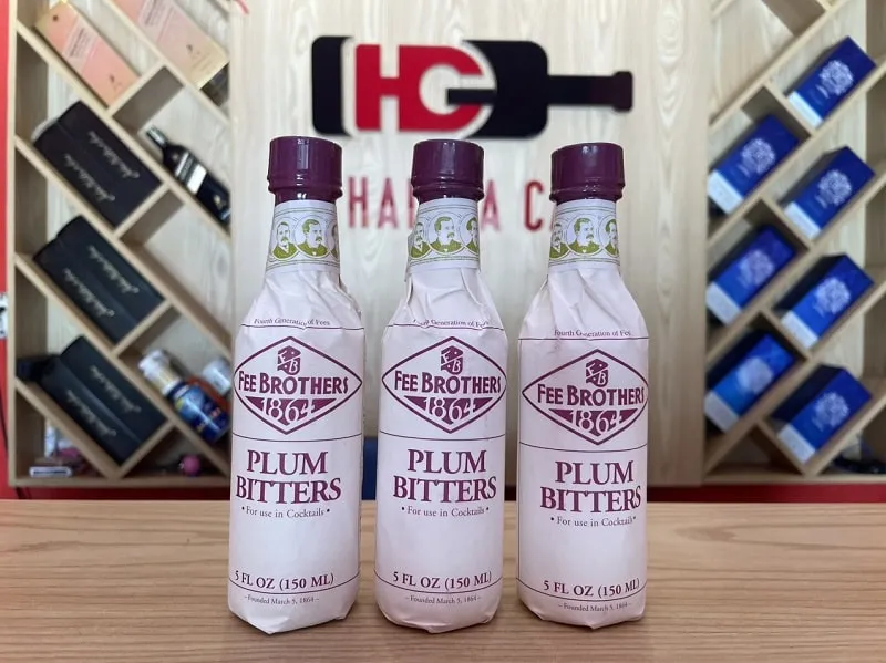 Giới thiệu rượu Plum Bitter Fee Brothers