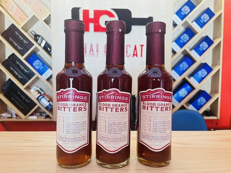 Giới thiệu rượu Stirrings Blood Orange Bitters