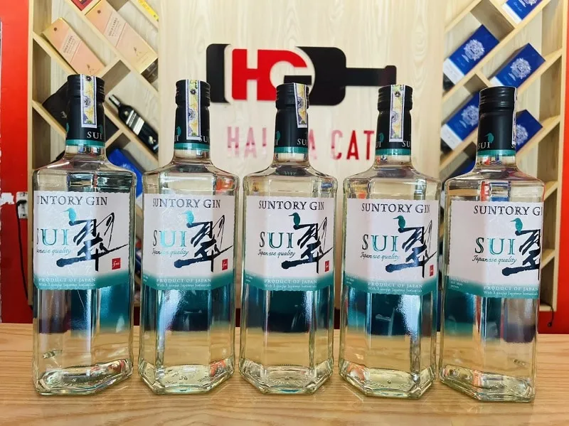 Giới thiệu rượu Suntory Gin Sui