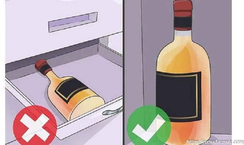 Các yếu tố ảnh hưởng đến bảo quản rượu Jagermeister
