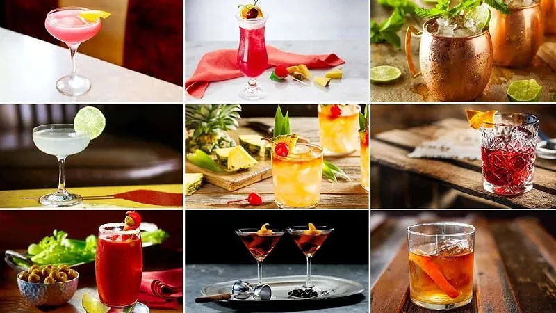 Cách pha chế cocktail rượu vang ngon tại nhà