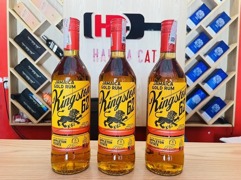 Giới thiệu rượu Kingston 62 Gold Rum