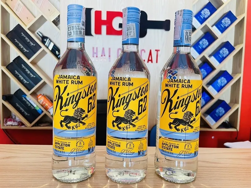 Giới thiệu rượu Kingston 62 White Rum