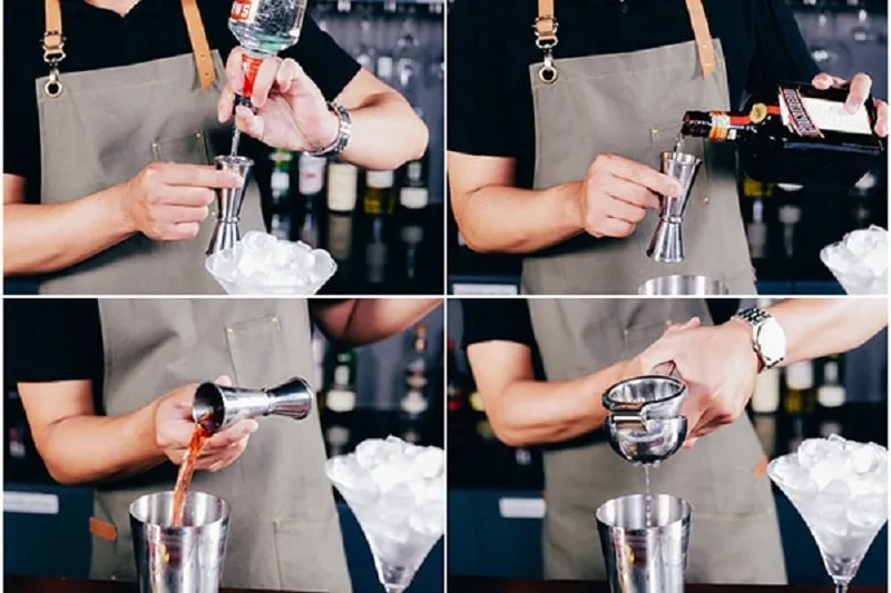 Một số lưu ý quan trọng khi pha chế cocktail