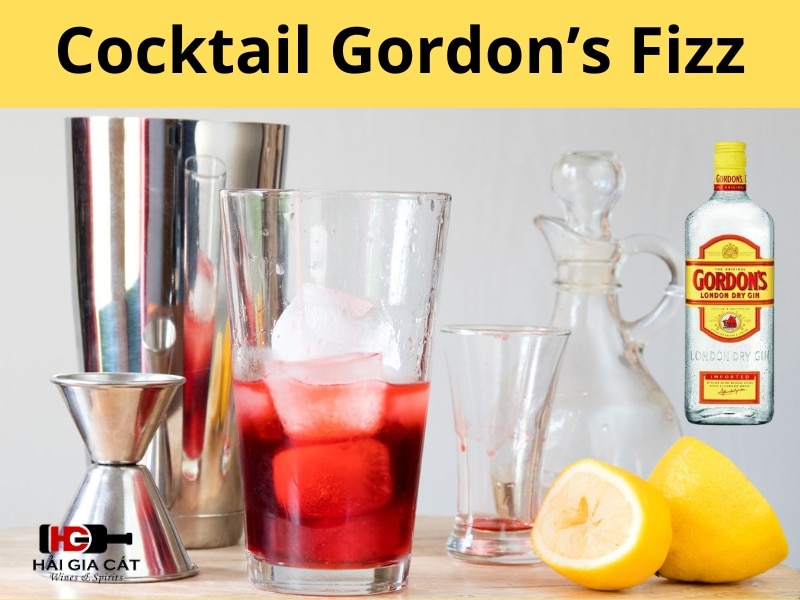 Cocktail Gordon’s Fizz