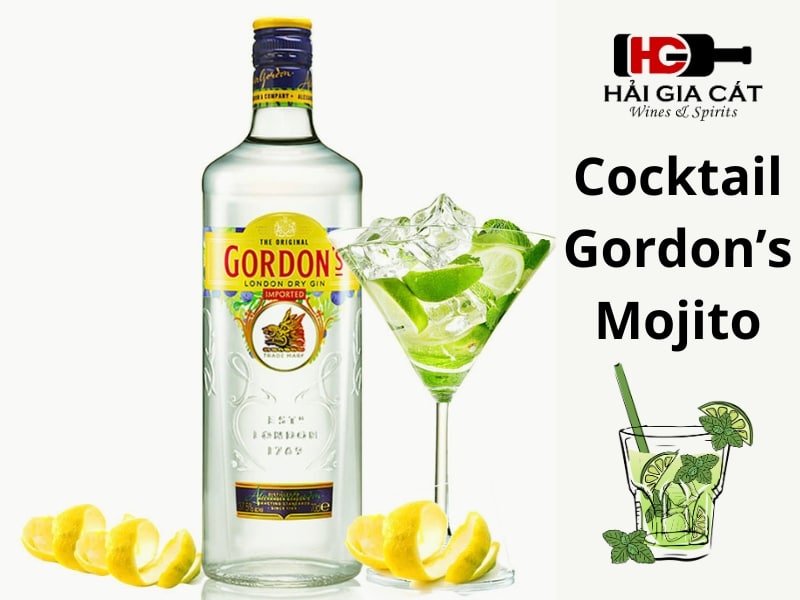 Cocktail Gordon’s Mojito