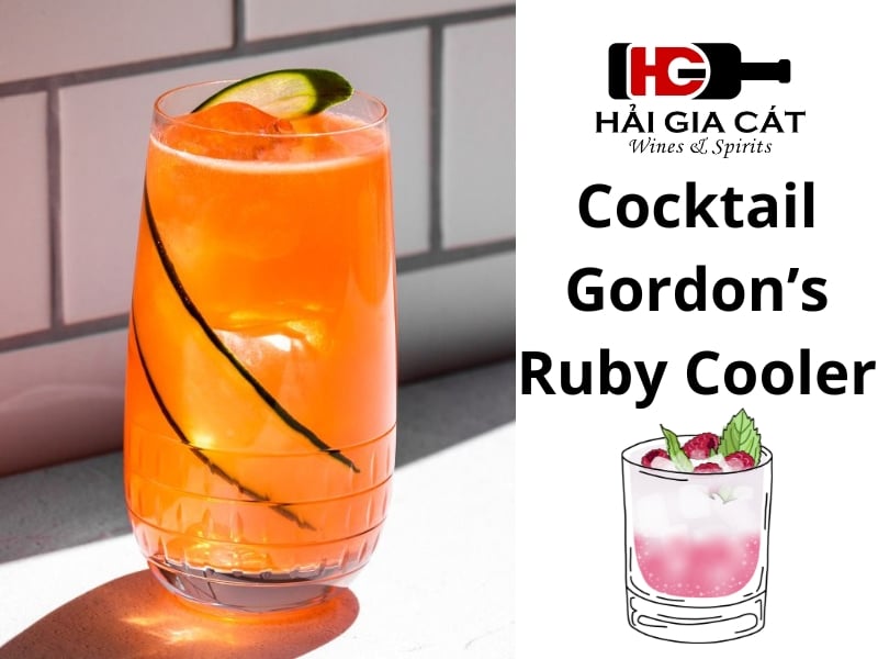 Cocktail Gordon’s Ruby Cooler