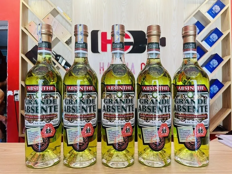 Đặc điểm rượu absinthe Absente 69
