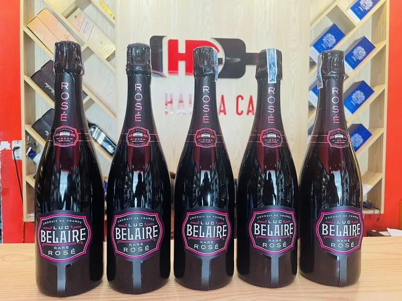 Giới thiệu rượu Luc Belaire Rare Rose
