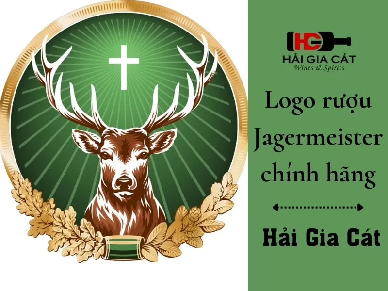 Logo rượu Jagermeister chính hãng