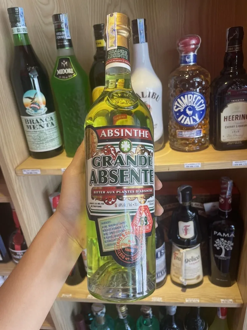 Mua rượu absinthe Absente 69 ở đâu?