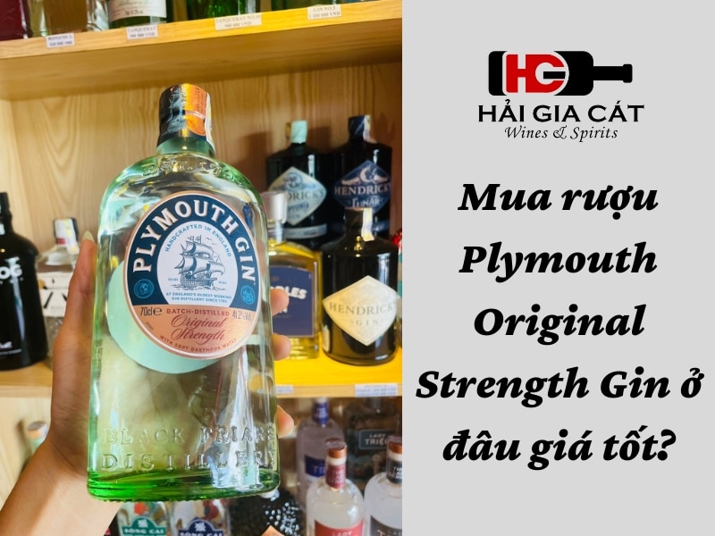 Mua rượu Plymouth Original Strength Gin ở đâu giá tốt