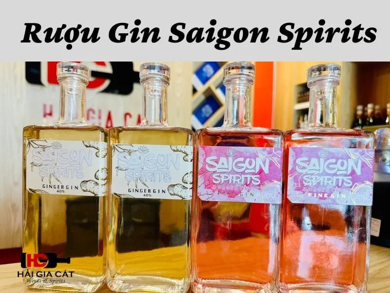Giới thiệu rượu Gin Saigon Spirits