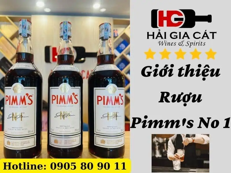 Giới thiệu Rượu Pimm's No 1