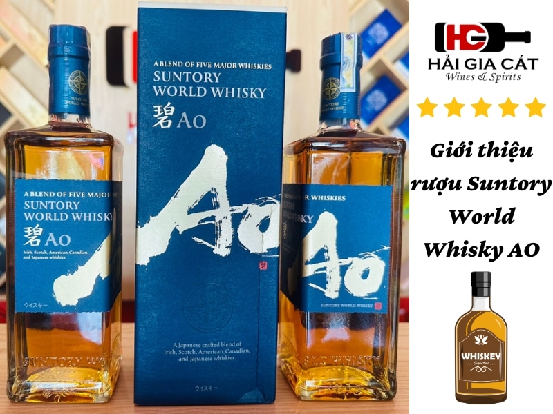 Giới thiệu rượu Suntory World Whisky AO