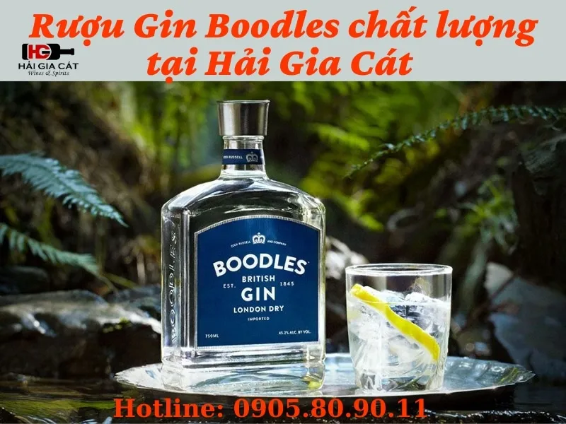 Rượu Boodles Gin chất lượng tại Hải Gia Cát