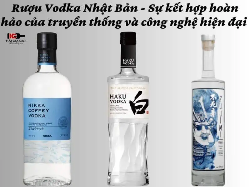 Giới thiệu Rượu Vodka Nhật Bản