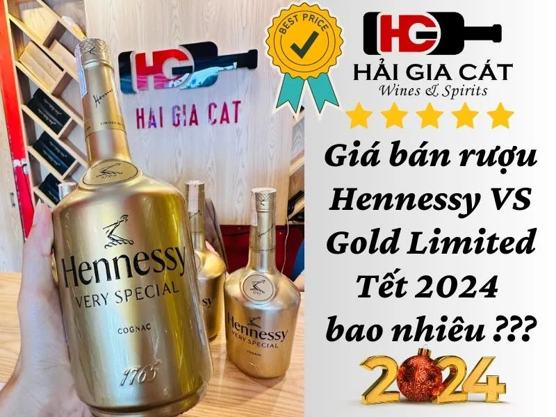 Giá bán rượu Hennessy VS Limited Tết 2024 bao nhiêu ???