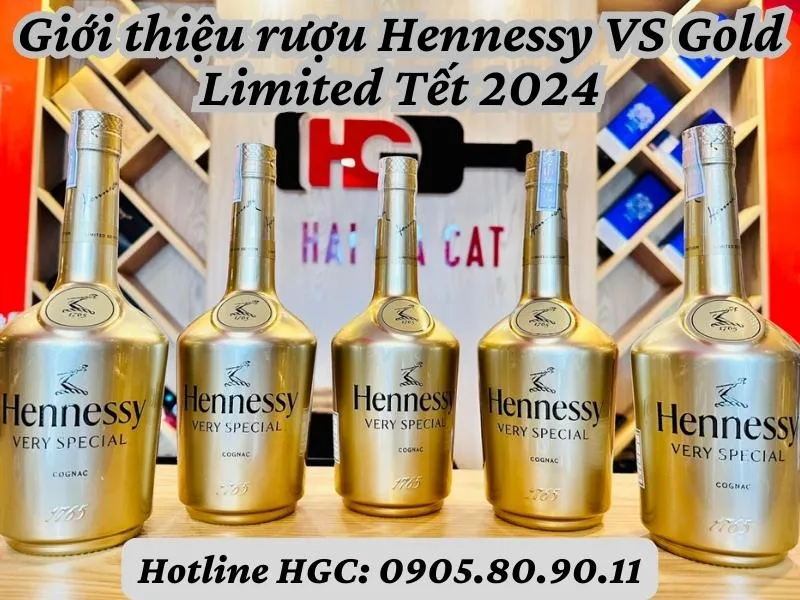 Giới thiệu rượu Hennessy VS Limited Tết 2024