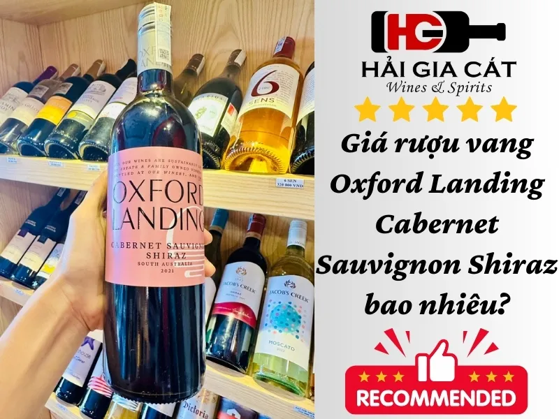 Giá rượu vang Oxford Landing Cabernet Sauvignon Shiraz bao nhiêu?