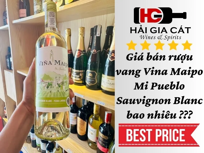 Giá bán rượu vang Vina Maipo Mi Pueblo Sauvignon Blanc bao nhiêu