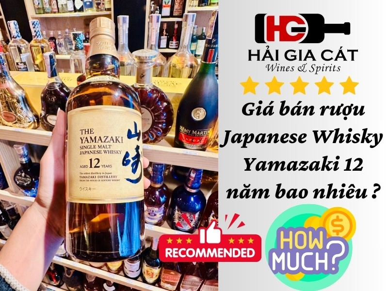 Giá bán rượu Yamazaki 12 năm bao nhiêu ???