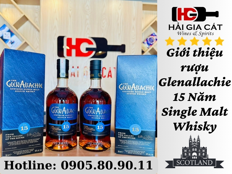 Giới thiệu rượu Glenallachie 15 Năm Single Malt Whisky