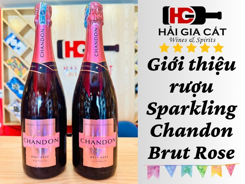 Giới thiệu rượu Sparkling Chandon Rose