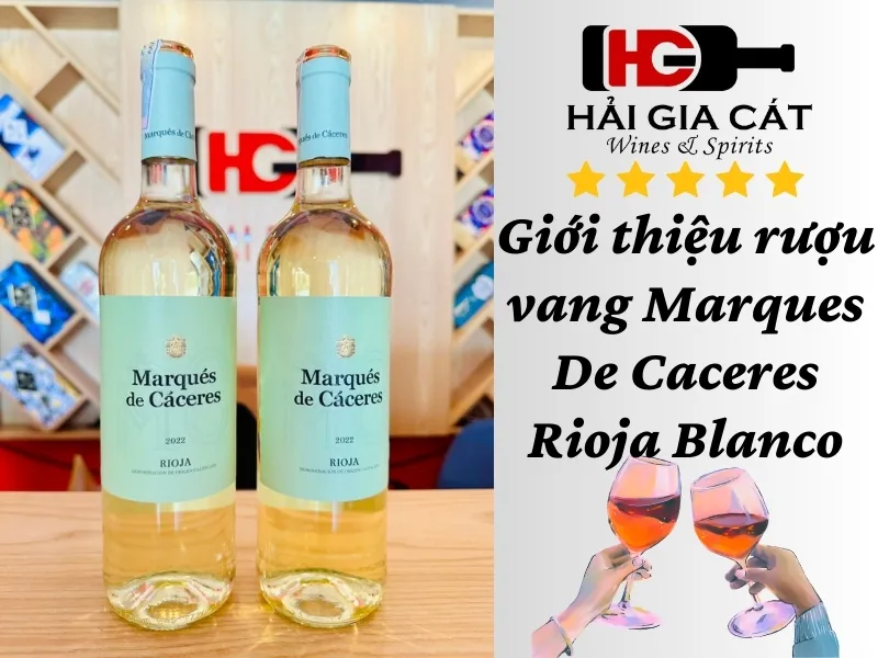 Giới thiệu rượu vang trắng Marques De Caceres Rioja Blanco