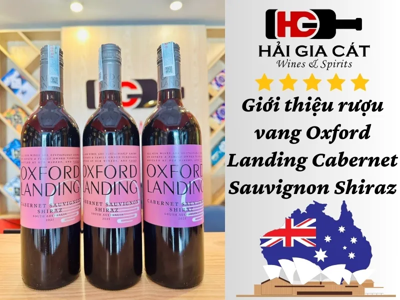 Giới thiệu rượu vang Oxford Landing Cabernet Sauvignon Shiraz
