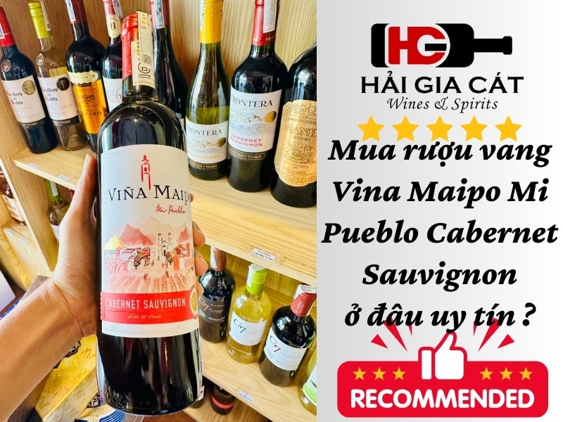 Mua rượu vang Vina Maipo Mi Pueblo Cabernet Sauvignon ở đâu