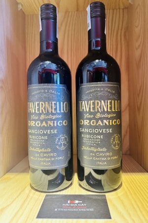 Rượu vang Tavernello Organico Sangiovese Rubicone