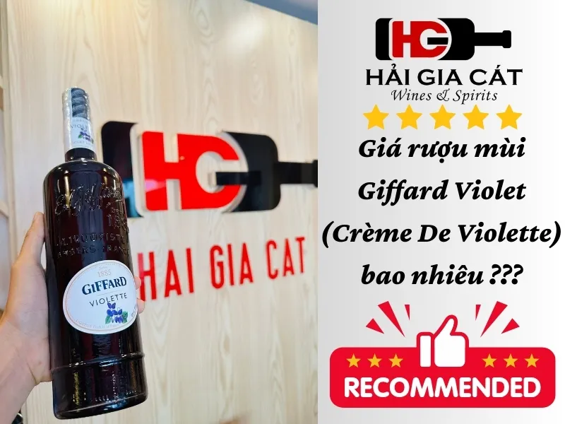 Giá rượu Giffard Violet (Giffard Crème de Violette) bao nhiêu?