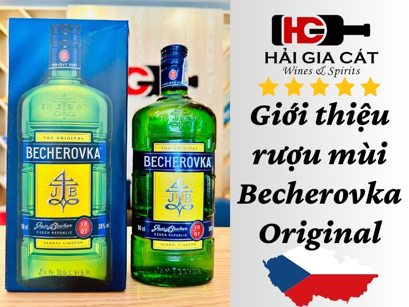 Giới thiệu rượu Becherovka Original