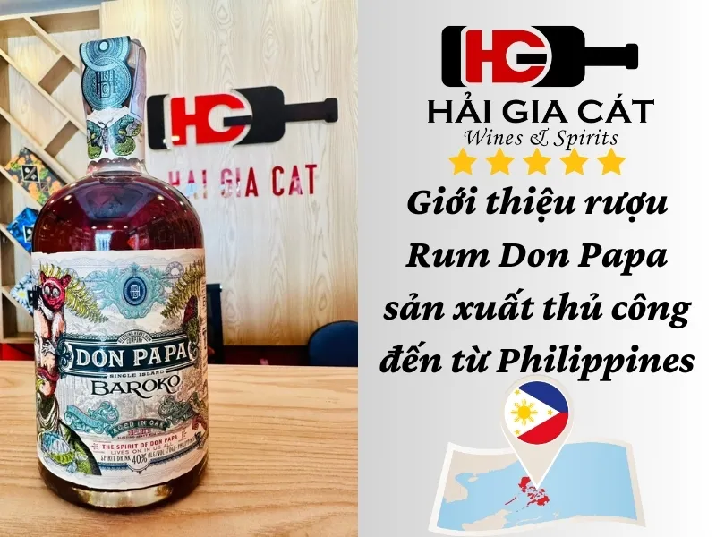 Giới thiệu rượu Don Papa Rum