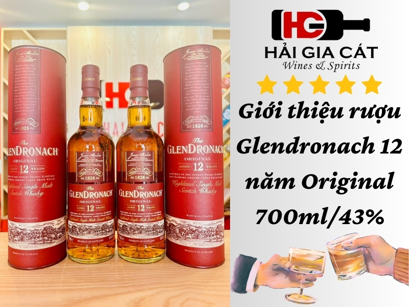 Giới thiệu rượu Glendronach 12 năm