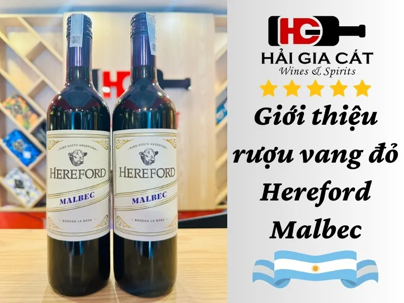 Giới thiệu rượu vang Hereford Malbec