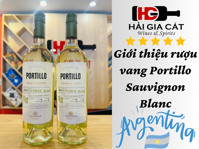 Giới thiệu rượu vang Portillo Sauvignon Blanc