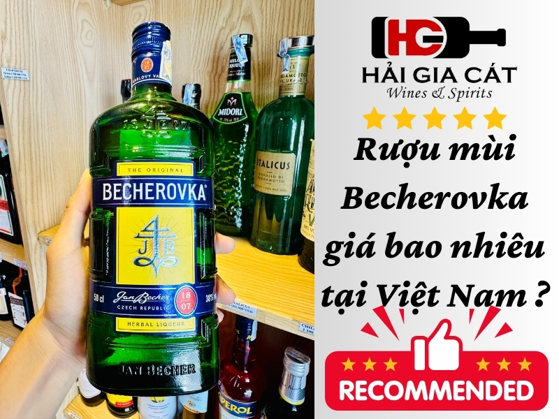 Rượu Becherovka giá bao nhiêu ???