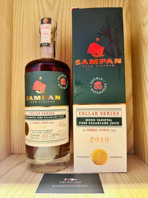 Rượu Sampan Rhum Cellar Series 2019 Cognac Porto