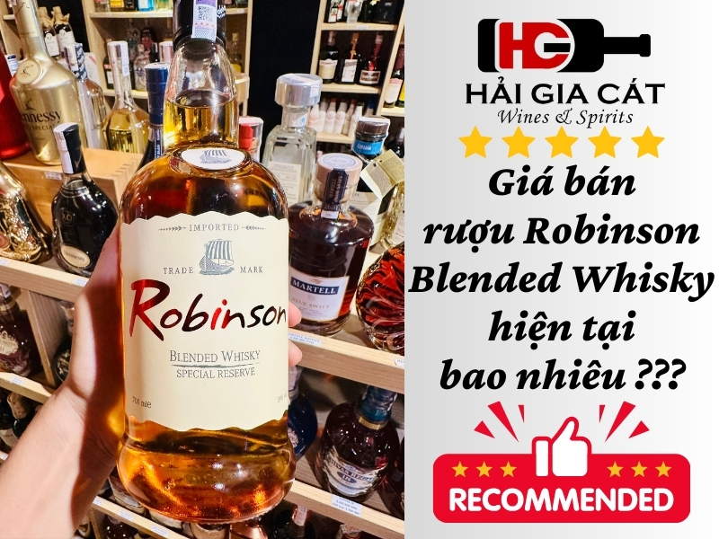 Giá bán rượu Robinson Blended Whisky bao nhiêu ?