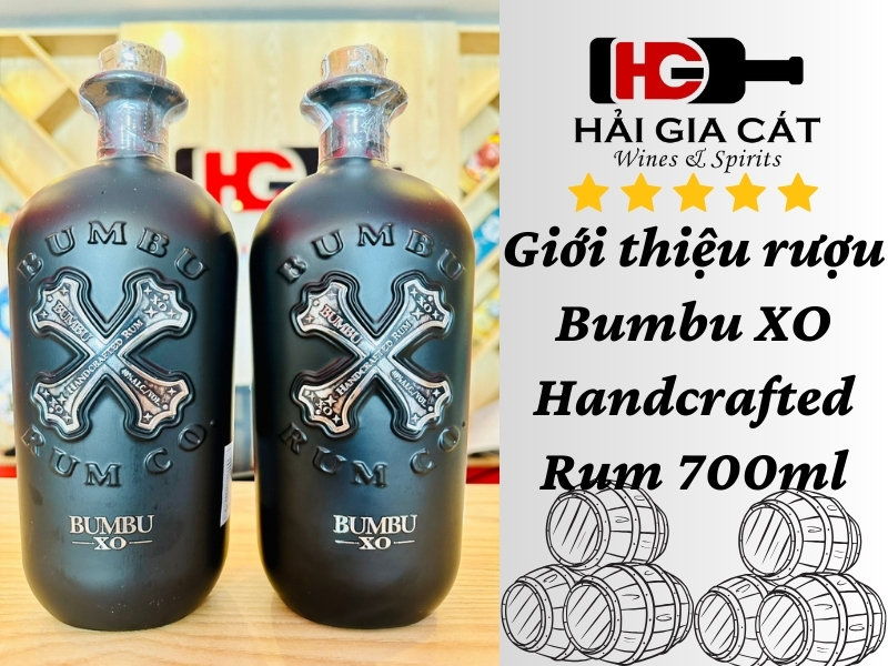 Giới thiệu rượu Bumbu XO Handcrafted Rum