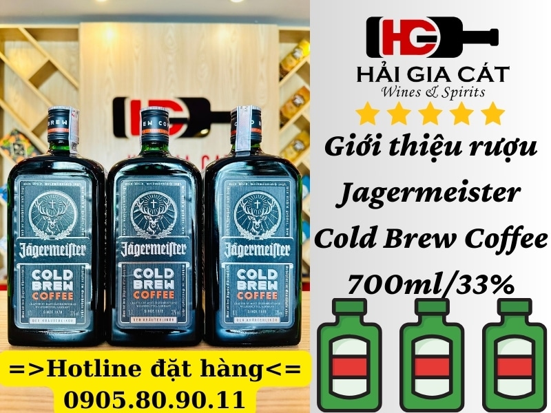 Giới thiệu rượu Jagermeister Cold Brew Coffee