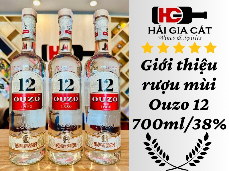 Giới thiệu rượu mùi Ouzo 12