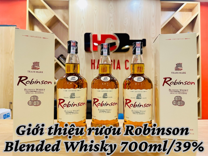 Giới thiệu về rượu Robinson Blended Whisky